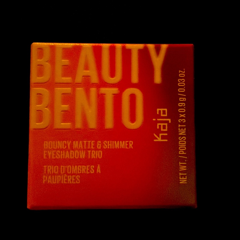 Kaja BEATY BENTO BOUNCY EYESHADOW TRIO IN CHOCOLATE DAHLIA